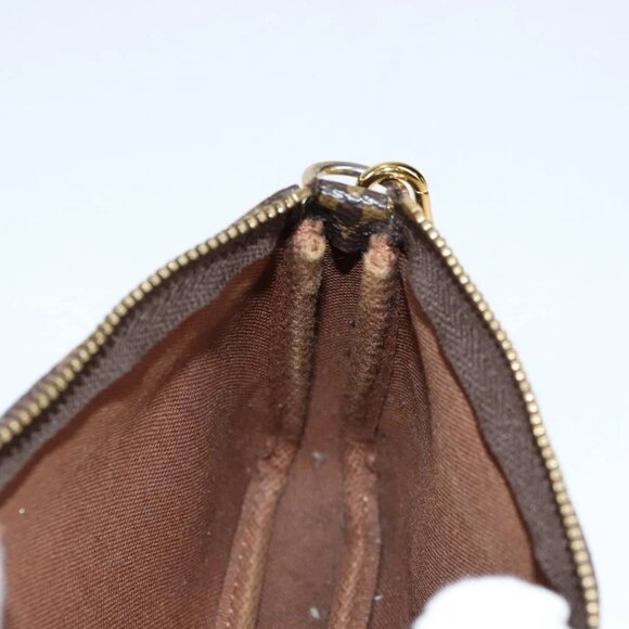 LOUIS VUITTON Monogram 2017 Only Mini Pochette Accessoires M62087 Auth 140396V - Picture 12 of 16